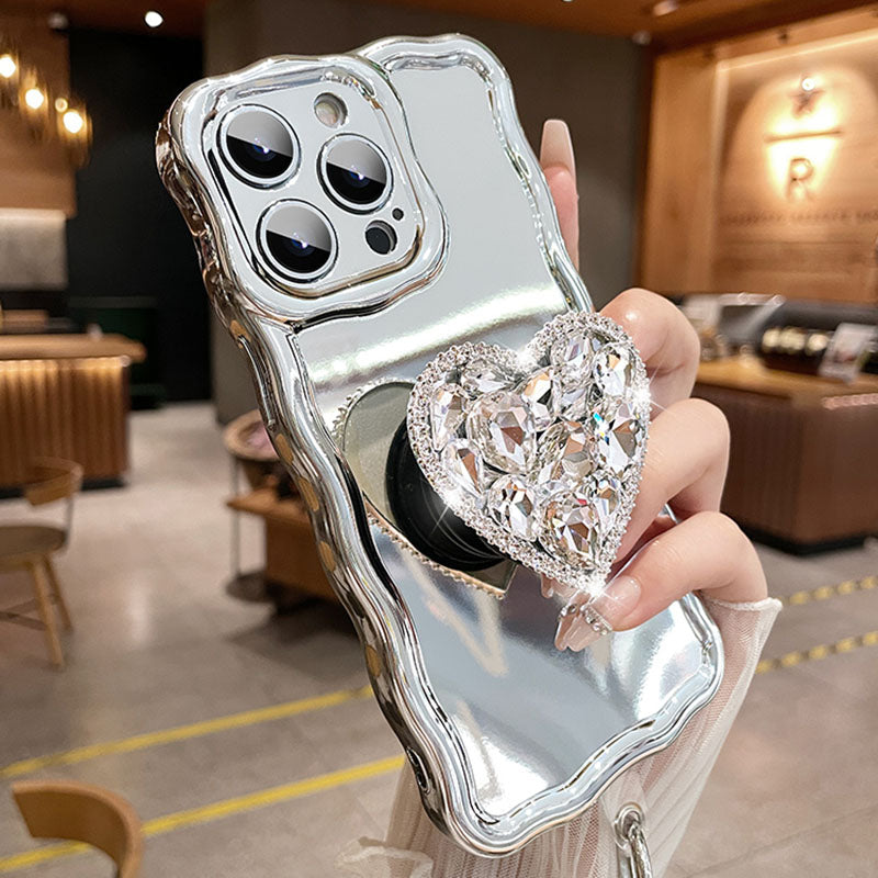 Case de iPhone Silver Heart