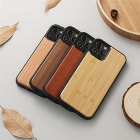 Case de iPhone Noz de Bambu