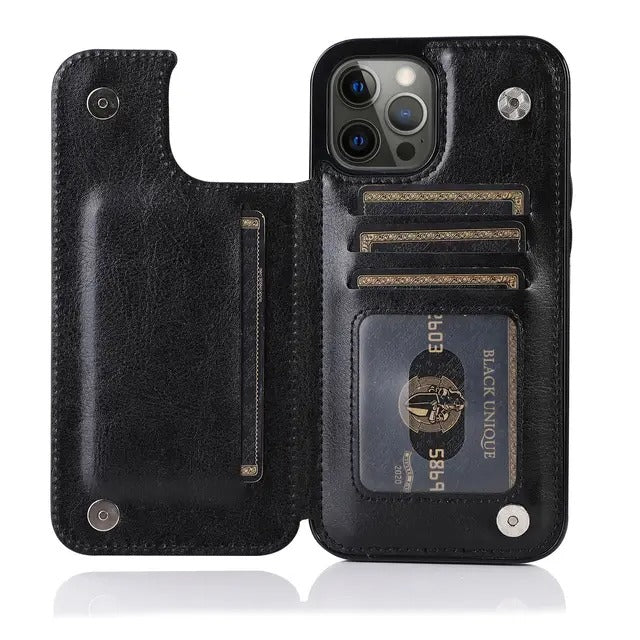 Case de iPhone Leather Wallet