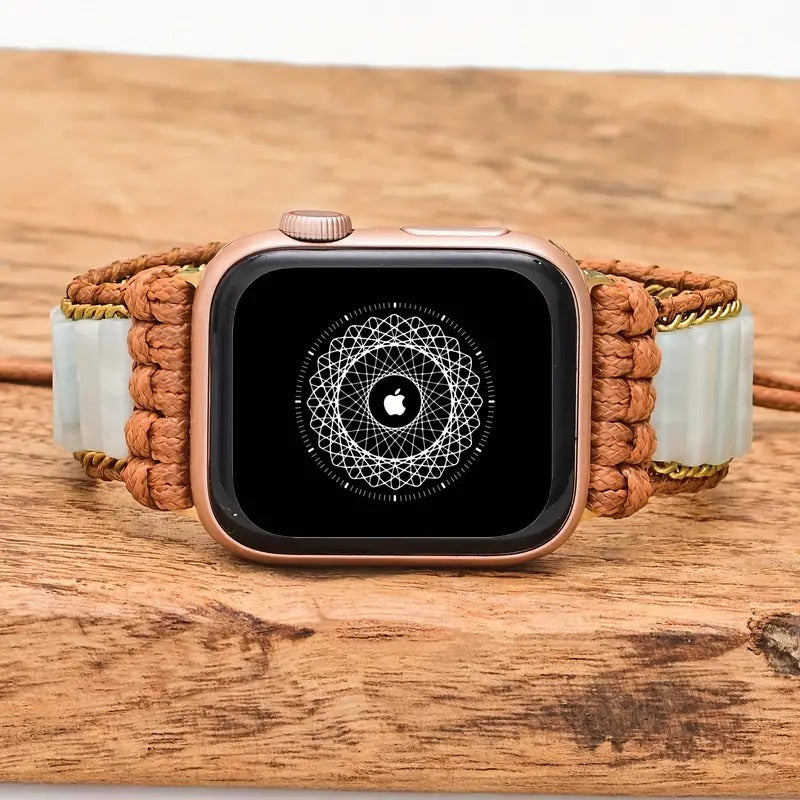 Pulseira de Pedras Naturais 7 Chakras Apple Watch