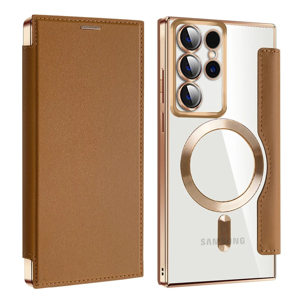 Case de Samsung Couro Flip