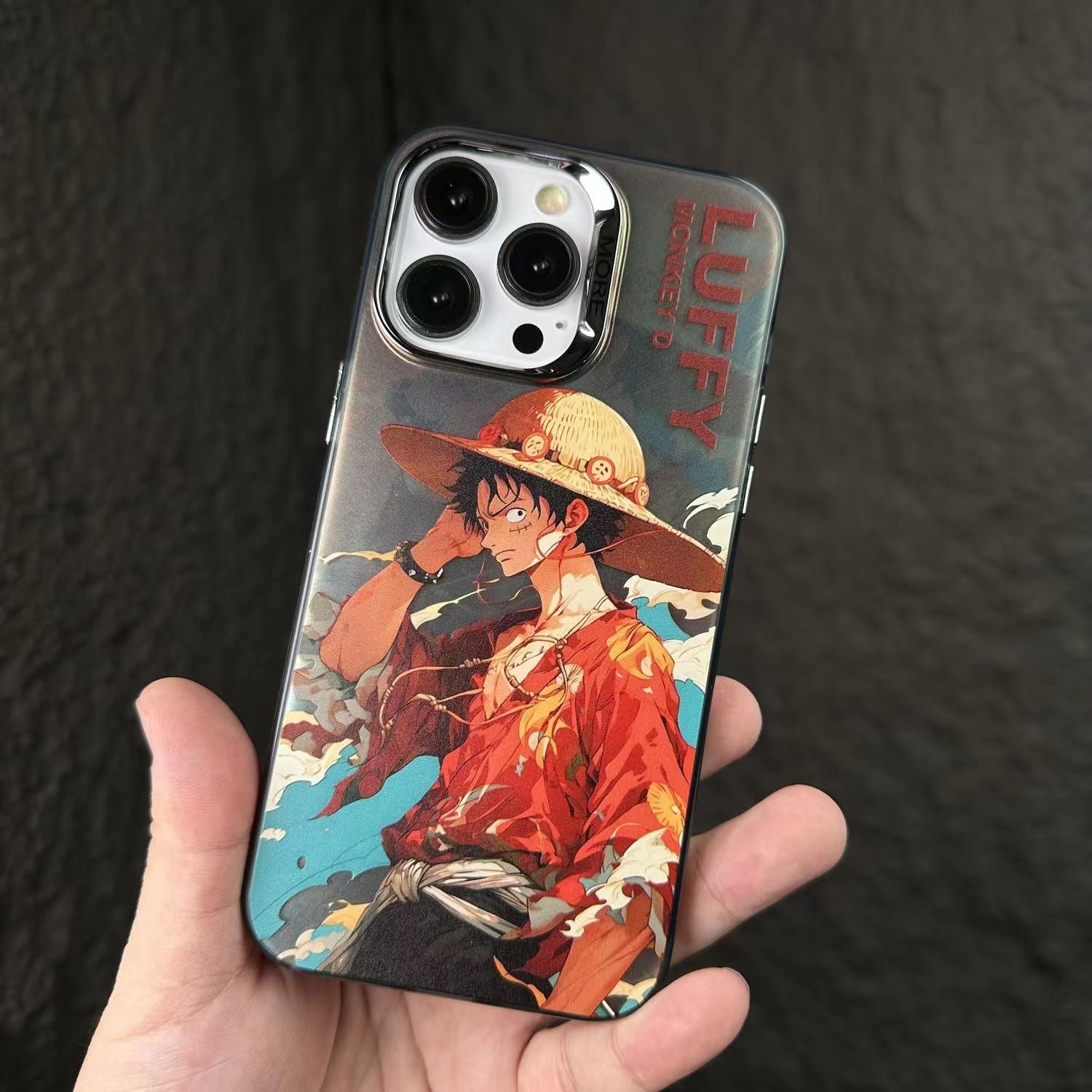 Capa de iPhone One Piece Ink Paint Style